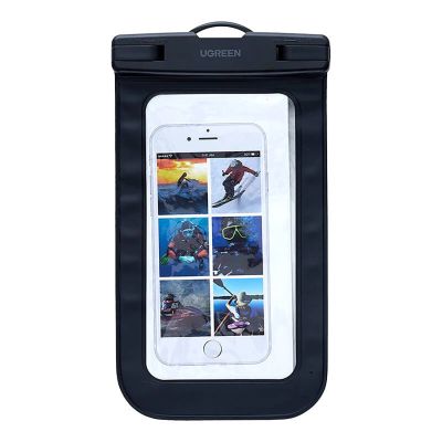 Ugreen LP716 Waterproof Cell Phone Case with IPX8 - Black