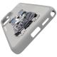 4. Nimmy Glasses Cool Dog Case for Samsung Galaxy S26 Ultra - Gray