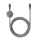 Native Union Night Cable - USB-C - lightning cable, 3 m (zebra)