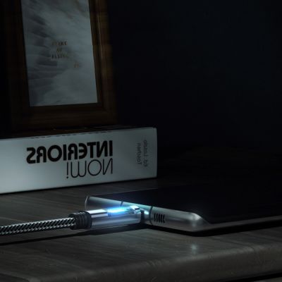 6. Orico LDC2C USB-C - USB-C PD 100W Cable with LED Display 480 Mbps 3 m - Black