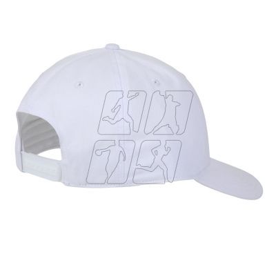 2. New Balance 6 Panel Structured Snapback Cap LAH41013WT