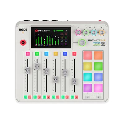 RODE RODECaster Pro II White - Podcast Production Studio