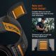 9. Spigen Athlex Air 2 Strap for Apple Watch (44 / 45 / 46 / 49 mm) - Black and Orange
