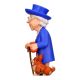 3. MINIX QUEEN ELIZABETH – QUEEN ELIZABETH II WITH CORGI