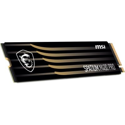 4. MSI SPATIUM M480 Pro 1TB PCIe 4.0 NVMe M.2 2280 SSD