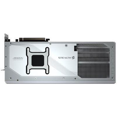 3. Gigabyte AORUS GeForce RTX 5090 Stealth ICE 32GB GDDR7 DLSS4 Graphics Card