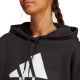 8. adidas Essentials Big Logo Oversized French Terry Hoodie W HR4934