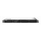 Qnap TS-435XeU-4G, 1U, 4 x 2.5"/3.5" SATA, Marvell Octeon TX2 CN9130 / CN9131 quad-core, 4GB DDR4 SODIMM (Max. 32GB), 2 x 10GbE SFP+, 2 x 2.5GbE, Single PSU