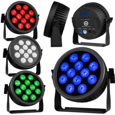 LIGHT4ME CREE ALU QUAD PAR 12 pair reflector