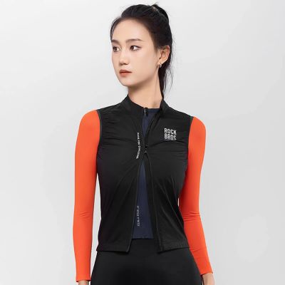 4. Rockbros TLMJ003 ROAD TO SKY Women's Lightweight Breathable Cycling Vest S - Black