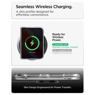 8. Spigen Ultra Hybrid Pro Case for iPhone Duo - Transparent
