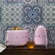 8. Smeg TSF03PKEU toaster 6 4 slots 2000 W Pink