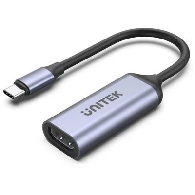 9. UNITEK V1416B Cable Adapter 0.15m USB Type-C HDMI Gray
