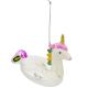 2. MICA GLASS UNICORN CHRISTMAS BAUBLE