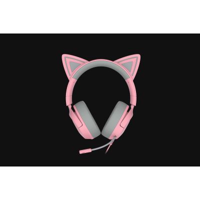 4. Razer Gaming Headset Kraken Kitty V3 X, Wired, Over-Ear, Microphone, Quartz