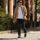 8. Men's black textile sneakers Big Star TT174292