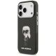 2. Karl Lagerfeld IML Aquarelle Karl & Logo MagSafe Case for iPhone 17 Pro - Black