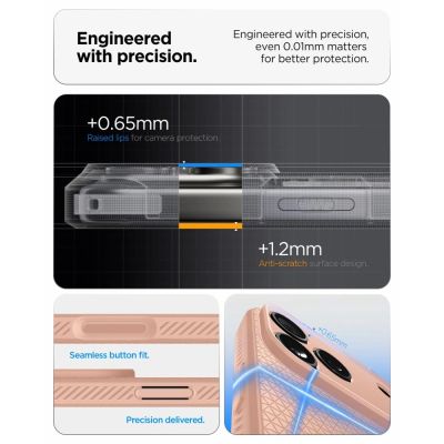 7. Spigen Liquid Air Case for iPhone 18 Pro Max / 17 Pro Max - Pink