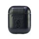 5. Audi Leather Big Logo Case for AirPods 1 / 2 - Black