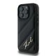 2. Karl Lagerfeld Quilted Signature iPhone 16 Pro Case - Black