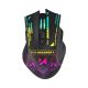 2. Wozinsky WMGB-3200 Wireless Optical Gaming Mouse with Built-in Rechargeable Battery 3200 DPI with RGB Lighting - Black