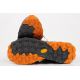 9. Flyrock Vibram men's trekking sports shoes, durable gray orange