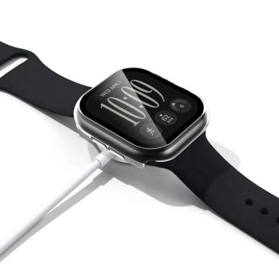 7. Tech-Protect Defense Black & Clear 2-Pack Cases for Apple Watch 42 mm