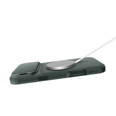 12. Spigen Optik Armor MagSafe Case for iPhone 17 Pro Max - Green