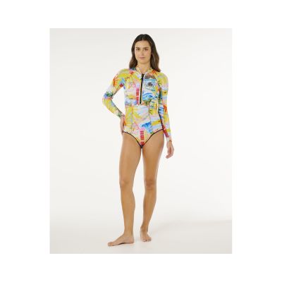 4. Women's wetsuit RIP CURL G-Bomb 1.5Mm Ls Fz Full Spring multicolor