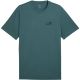 Puma Ess 2 Color Small No. 1 Logo Tee Green 684717 90