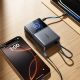 7. Joyroom JR-PR1 10000mAh 22.5W Powerbank with Built-in Retractable USB-C Cable - Black