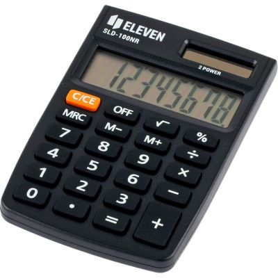 3. Eleven pocket calculator SLD-100NR replaces Citizen