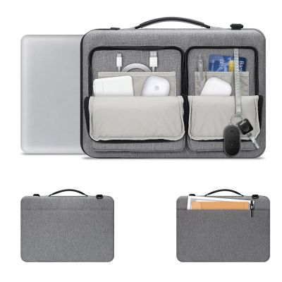 4. Laptop Bag 13-14 Tech-Protect Defender Bag - Gray