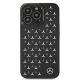 3. Mercedes Silver Stars Pattern Case for iPhone 13 Pro / iPhone 13 - Black