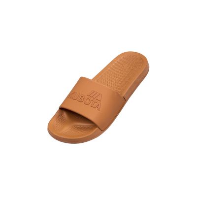 16. Basic plain camel pool flip-flops KUBKBB-SS24-03-21