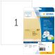 2. HERMA 4375 Printable Labels Transparent Self-adhesive Printable Labels