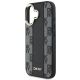 6. DKNY Checkered Pattern Magsafe iPhone 16 Plus Case - Black