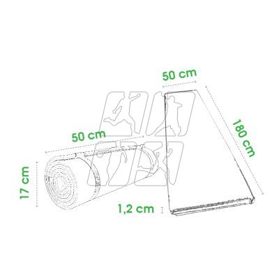 2. MATA SPOKEY CAMPREST 2-layer 180x50x1.2 / 82982