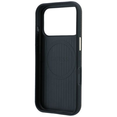 7. Guess Kevlar Triangle Logo MagSafe Case for iPhone 17 Pro / 18 Pro - Brown