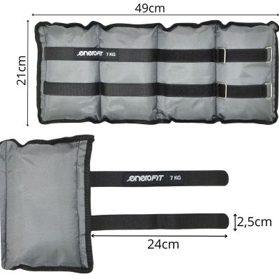 8. ENERO FIT GREY JOINT WEIGHT 14KG (2x7KG)