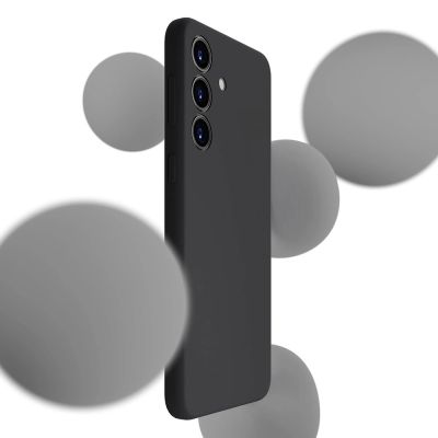 2. 3mk Silicone Case for Samsung Galaxy S24+ - black