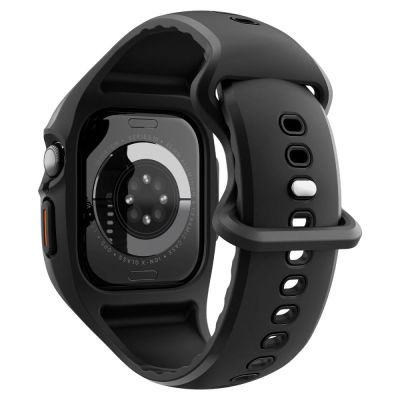 8. Spigen Liquid Air Pro Strap for Apple Watch 46mm - Matte Black