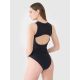 2. Women's bodysuit with a cutout back 4F 4FWSS25TBODF005-20S