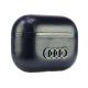4. Audi Leather Big Logo AirPods Pro 2 cover black/black AU-APP2-GT/D3-BK