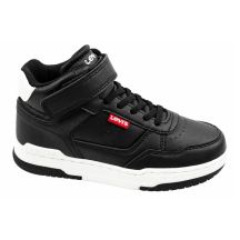 Levi's John SE black ankle-high Velcro children's sports shoes