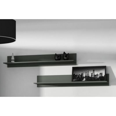 8. Shelf 125cm (2 pcs) SOHO grey matte