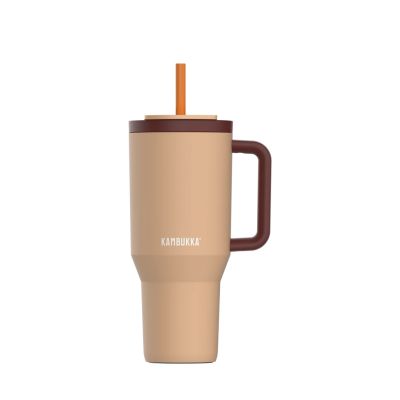 20. Kambukka Rio Tumbler 950 ml Thermal Tumbler with Straw, Almond Dream