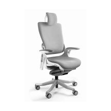 Wau 2 BL416 office chair, snowy/white fabric