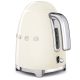 58. Smeg KLF03CREU Electric Kettle 1.7 L 2400 W Cream