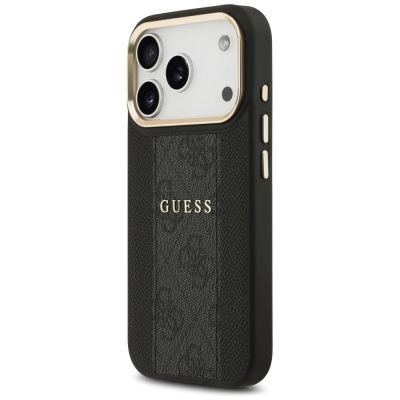 2. Guess 4G Stripe MagSafe case for iPhone 17 Pro - black